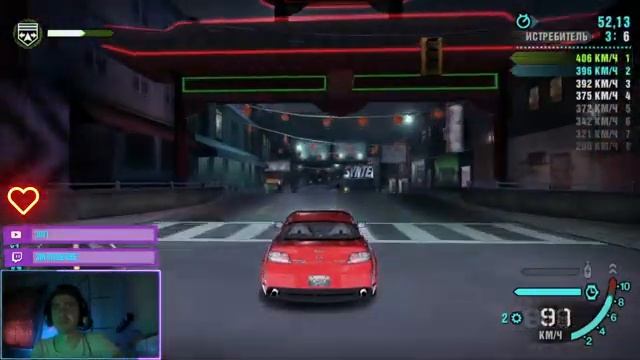 НАЧАЛО Прохождение NFS CARBON #1