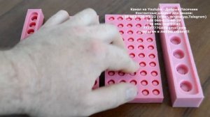 Силиконовая форма для изготовления восковых мисочек