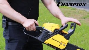 Champion: «Самир в сети» Про запуск бензопилы и первую вспы?