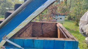 Подкормка пчел, подготовка к зиме. Сироп в пакетах. #пч?