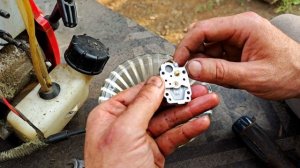 Бензокоса Vitals.При нагревании падает мощность и глохне