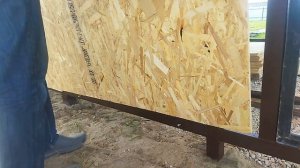 Как крепить OSB на каркас из профильной трубы