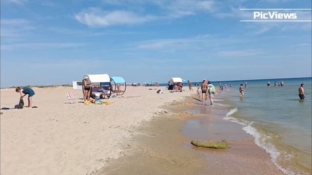 АНАПА пляж ВИТЯЗЕВО сегодня 9 сентября 2025. Море и погода в Анапе сейчас. Есть ли мазут на пляжах? смотреть онлайн