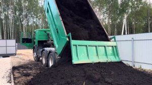 Земля для газона , камаз 15 кубов