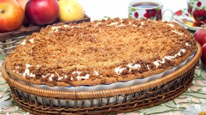 🍎Необыкновенно вкусный яблочный пирог из песочного теста «Мечта»🍏