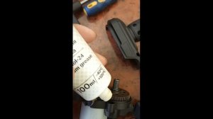 Мини пила 4 дюйма цепная новая как смазать.Обслуживани