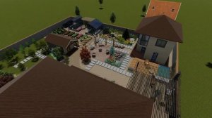 проект участка 12 соток в Ленинградской области.