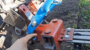 После переделки мотоблока Крот-ОМ, стало на много легч