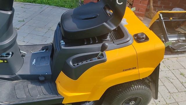 Эксплуатация и обслуживание косилки Stiga Combi 166 #газонок