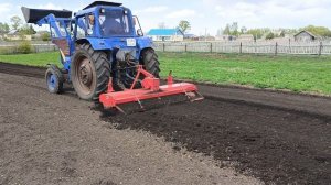 Почвофреза китайская 220. Фрезернул  свой огород.2025г.