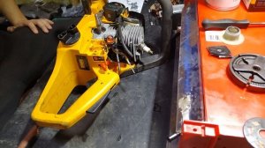 ремонт Partner 350,регулировка карбюратора,воздух в топлив