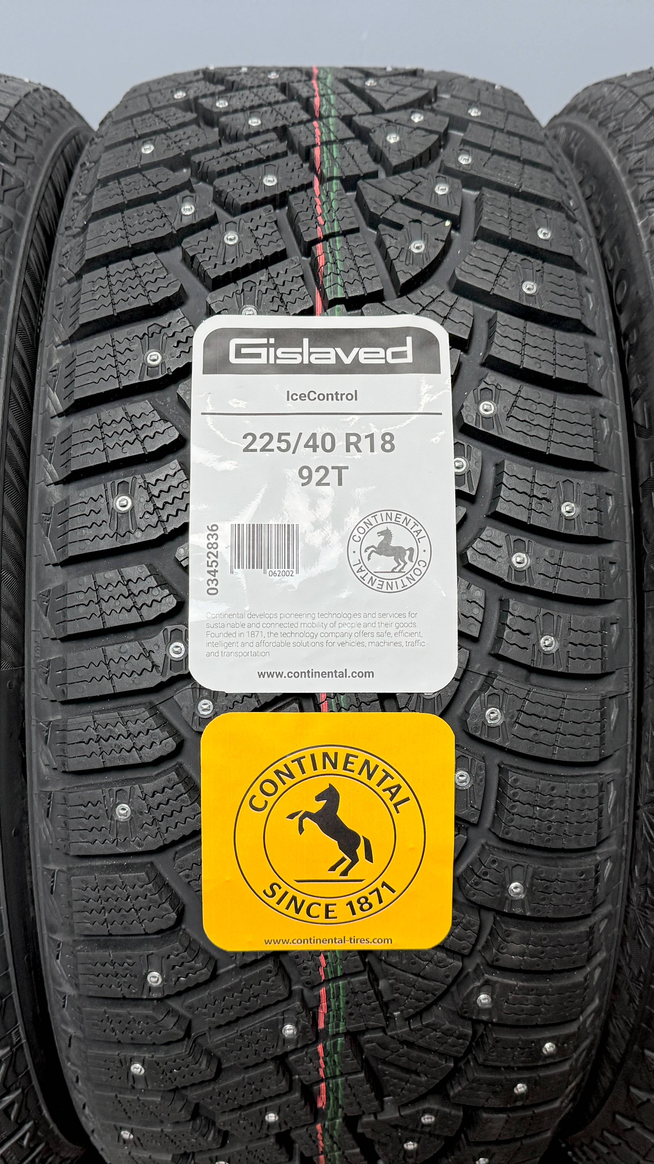 Gislaved IceControl 225/40 R18 92T