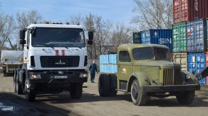 МАЗ-200, МАЗ-6432, ЗИЛ-133ГЯ. Отправка МАЗа.
