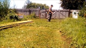 Попытка замера расхода топлива у триммера HUTER-GTT2500s