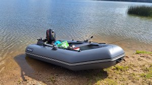 Новая лодка Фрегат 300Е нднд и мотор HDX 5л. Обкатка мотора по правилам. Первая часть.