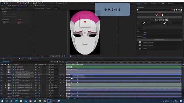 JL CG #6 Риг лица при помощи _ Face Rig Duik, Joystic and Sliders