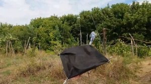 Пугало от птиц своими руками, доработка.