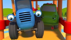 СИНИЙ ТРАКТОР - Кто помоет Поливалку 🚜 Развивающие му