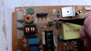 Ремонт ТВ PHILIPS 32PHT420160 Не включается.