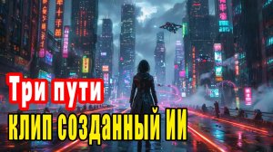 Три пути - Клип созданный ИИ (Музыкальный Апельсин)
