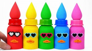 ИГРАЕМ С КИНЕТИЧЕСКИМ ПЕСКОМ ДЕЛАЕМ БУТЫЛОЧКИ ВИДЕО МУЛЬТИКИ ДЛЯ ДЕТЕЙ КАНАЛ ИГРАЛКИ-ЗАЛИПАЛКИ