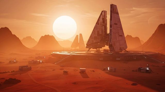 ORHEON ｜ Dark Dystopian Ambient ｜ Alien World Soundscape ｜ Dystopian Ambience, Background