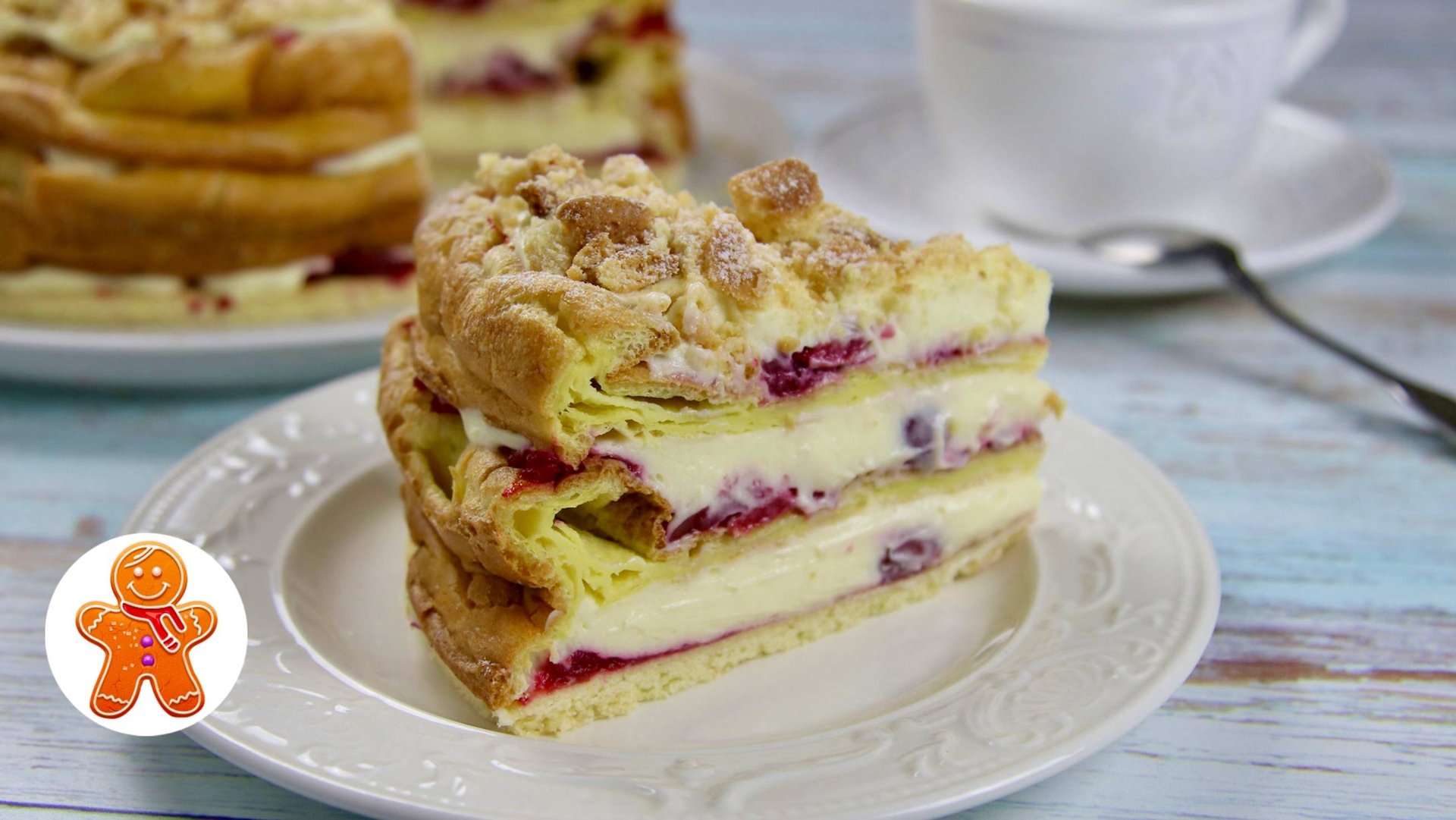 Торт "Вишневый Эклер" смотреть онлайн