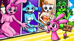 Помогите малышке Пинки найти Настоящую маму! поторопись! | Анимация Брейнрота и Спрунки