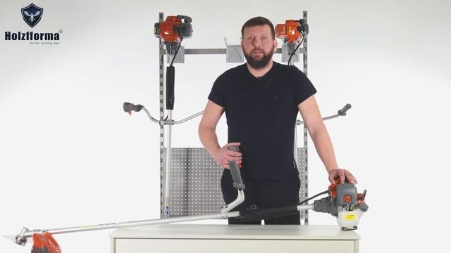 Обзор и сравнение на бензокосы Holzfforma FF226R Pro; FF143RII Pro и FF5 смотреть онлайн
