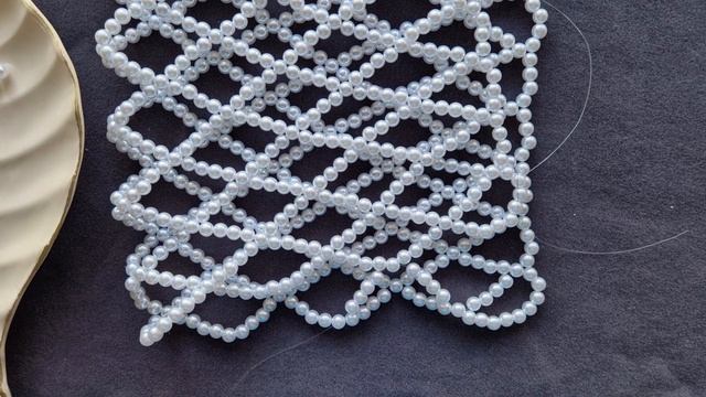 Как сплести сумку из бусин: подробный мк для начинающи смотреть онлайн