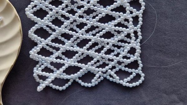 Как сплести сумку из бусин: подробный мк для начинающи