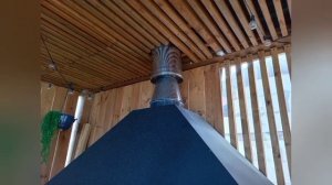 Мангал дымит.Нет тяги.Заужение диаметра, высота 1 метр.