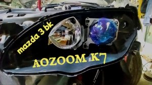 установка би лед линз на авто