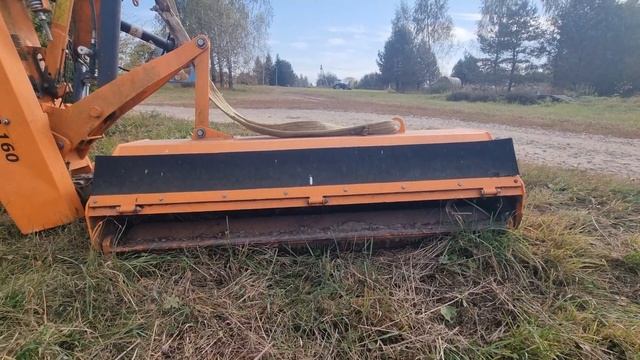 Мульчировщик, косилка - измельчитель Самарш КБР 160. Про