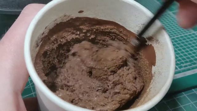 ЗЕМЛЯ на ДИОРАМЕ. Как сделать землю для диорамы СВОИМИ