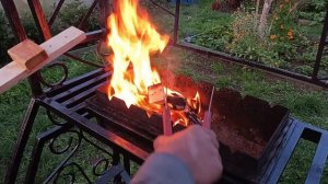 Огнебиозащита.  Проверяем горит или нет обработанная ?