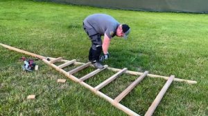 Забытая ЯПОНСКАЯ ЛЕСТНИЦА СТРЕМЯНКА | легенда дачнико