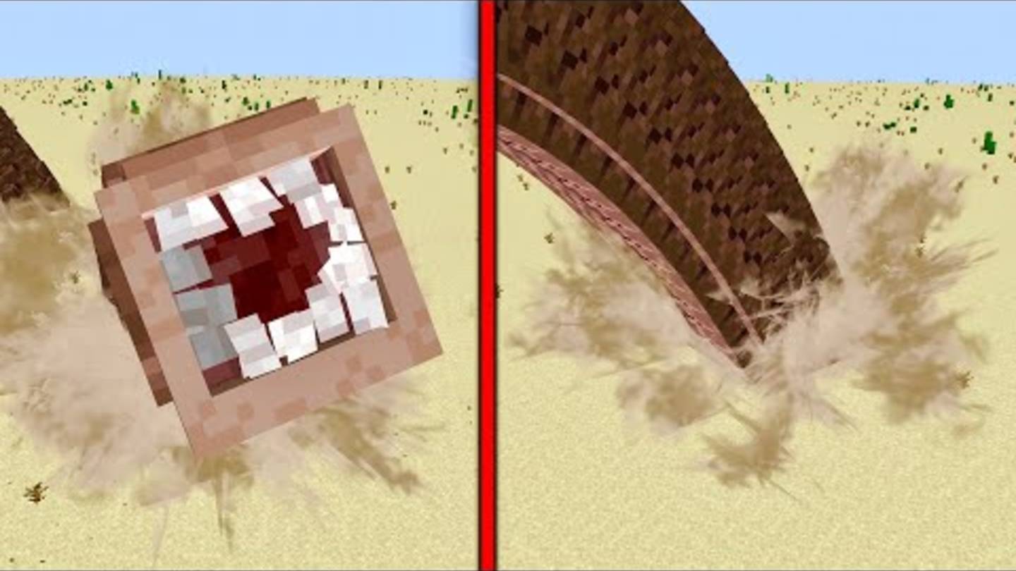 ОБНОВЛЕНИЕ ЧЕРВЬ В МАЙНКРАФТ ДЮНА Minecraft Sandworm Dune смотреть онлайн