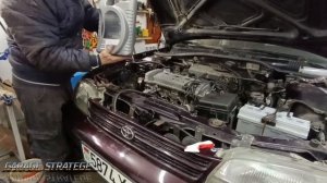 Куда  какой  идет  шланг на  Тойота   Карина Е 1 6 бензин .