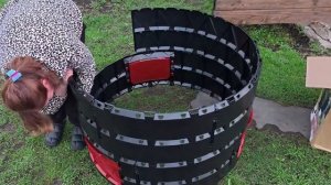 КОМПОСТЕР АГРОНОМ ПРЕМИУМ на 1200л из СВЕТОФОРА | Cборка