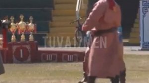 Тыванын Начын могези Монгуш Артыш. Тыва хуреш. ХУРЕШ