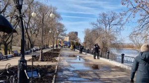 Весенняя погода в городе Энгельс