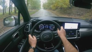 Kia Sorento IV 2021 [1.6 л. T-GDI 230 л.с.] POV Test Drive