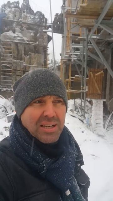 ART Stepanov.Создание искуственных скал,водопадов из бетон? смотреть онлайн