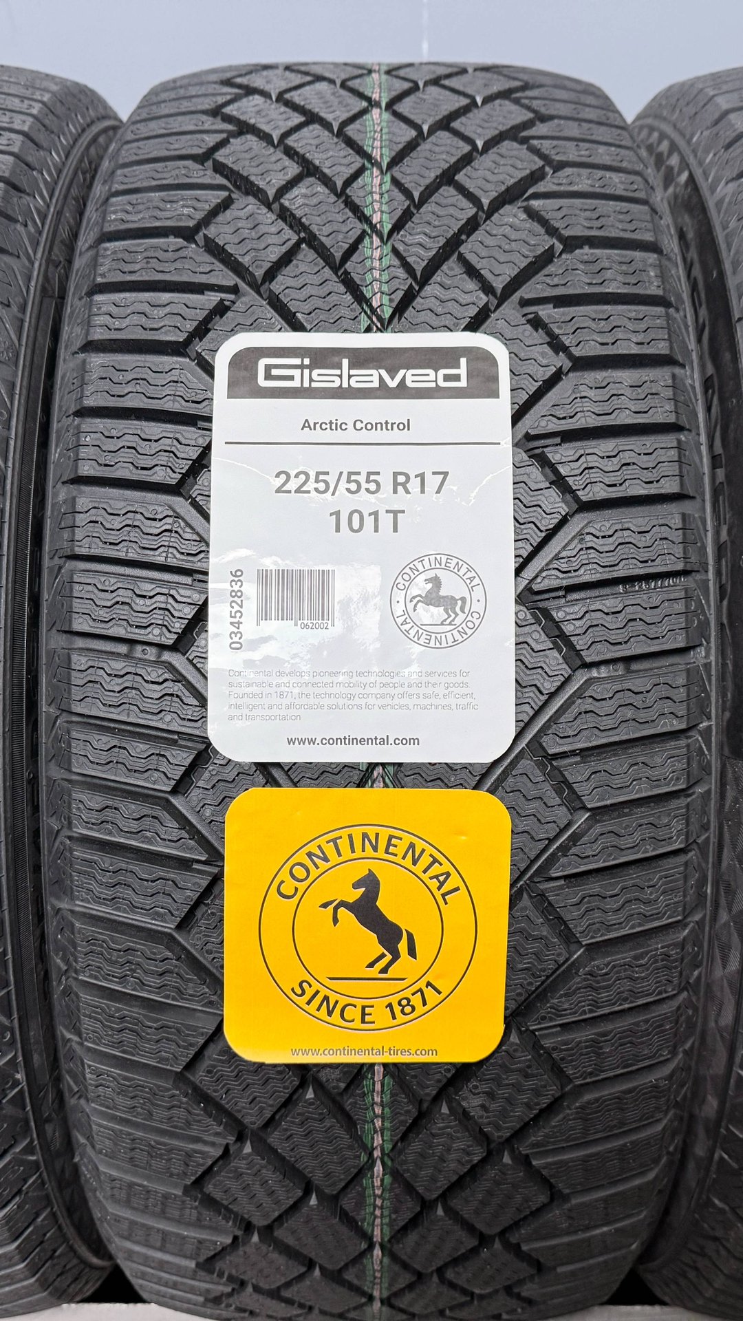 Gislaved Arctic Control 225/55 R17 101T XL