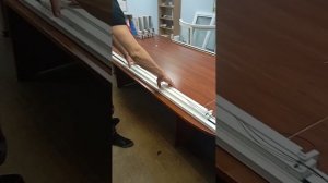 Сборка москитной сетки Плиссе