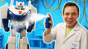 Трансформеры в Мегаклинике: эпичная погоня и спасение!