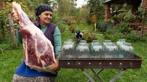 Как Мы Готовим Тушонку Из Бычьей Ноги - Хранится 2 Года 🐂🔥