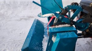 Снегоуборчная приставка СМ 600 и мотоблок Салют 5 и что ?