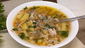 ВКУСНЫЙ КУРИНЫЙ СУП простой и быстрый рецепт Такой СУП  съедается за раз и добавки просят